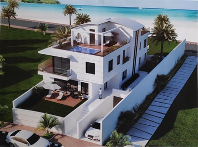 בתים למכירה ליד הים - פרויקט חדש ליד הים ברחוב פנצ"ו